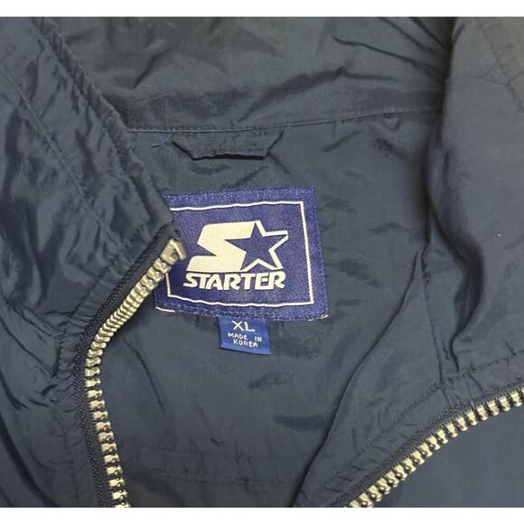 Vintage Dallas Cowboys Starter Windbreaker Jacket Mens Large Big Star Logo 90s** - Picture 3 of 8